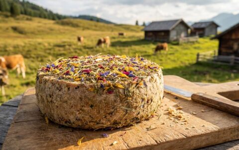Heublumenkäse aus dem Zillertal – Der Käse mit der Blumenwiese